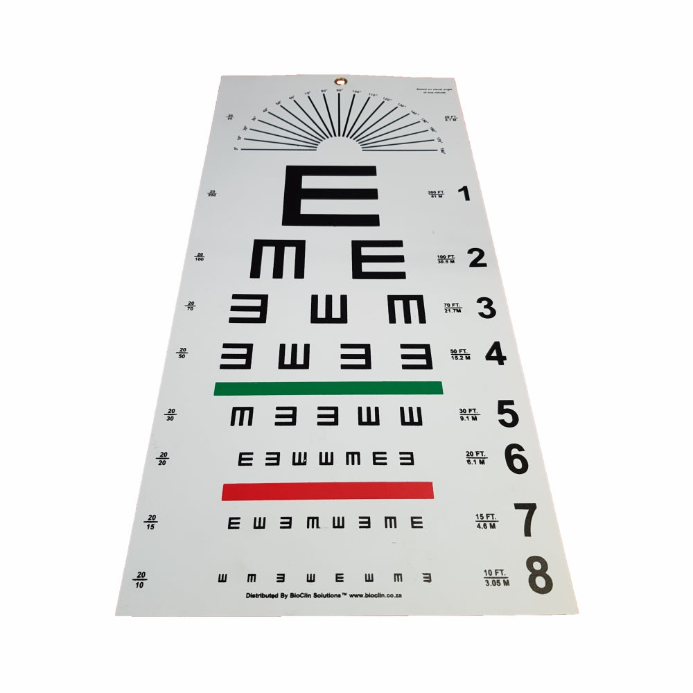 Illiterate E chart